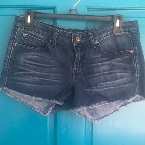 GAP like new blue jean shorts